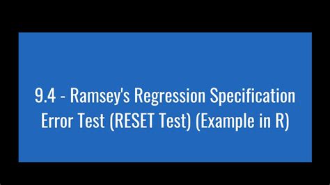 white test in r package|white general specification error test.